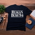 thumbnail image 4 of TotallyTorn Reagan Bush Eighty Four Novelty Sarcastic Funny Mens Graphic T Shirts, 4 of 5