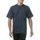 thumbnail image 5 of Pro Club Men's Heavyweight Cotton Short Sleeve Crew Neck T-Shirt,Navy,7XL, 5 of 6