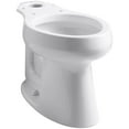 thumbnail image 3 of Kohler Highline Comfort Height Elongated Toilet Bowl With 12 In. Rough, White, 3 of 5