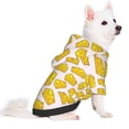 thumbnail image 2 of Gaeub Cheese Dog Hoodie Sweatshirts Warm Dog Clothes for Small Dogs,Puppy and Cat Costume-X-Large, 2 of 7