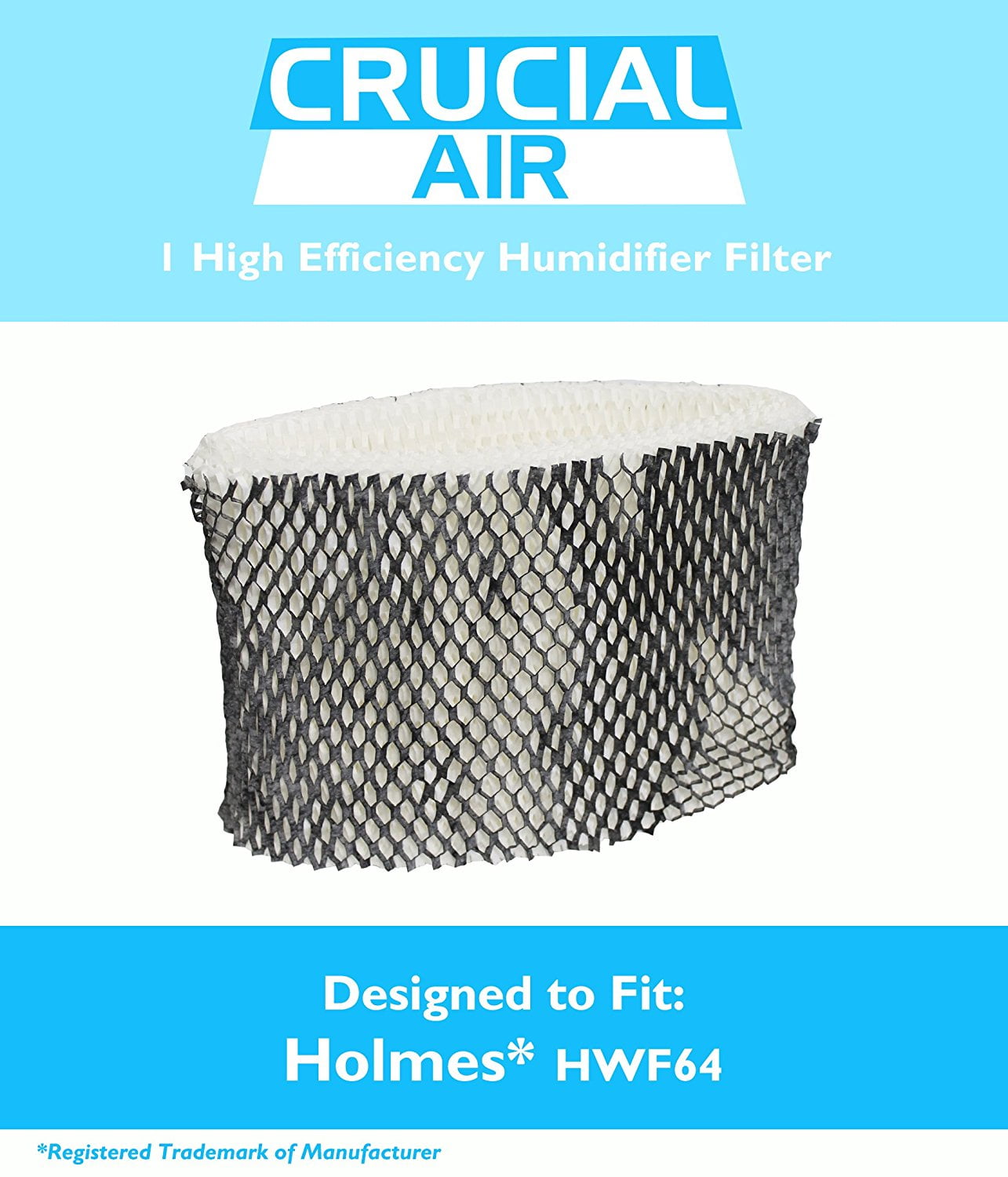 HM2220 /& HM2200 Fits Sunbeam SCM1745 /& SCM1746 HM1745 HM1750 HM1730 HM1746 Holmes HWF64 Humidifier Filter B Fits HM1761 HM1645 Designed /& Engineered by Crucial Air