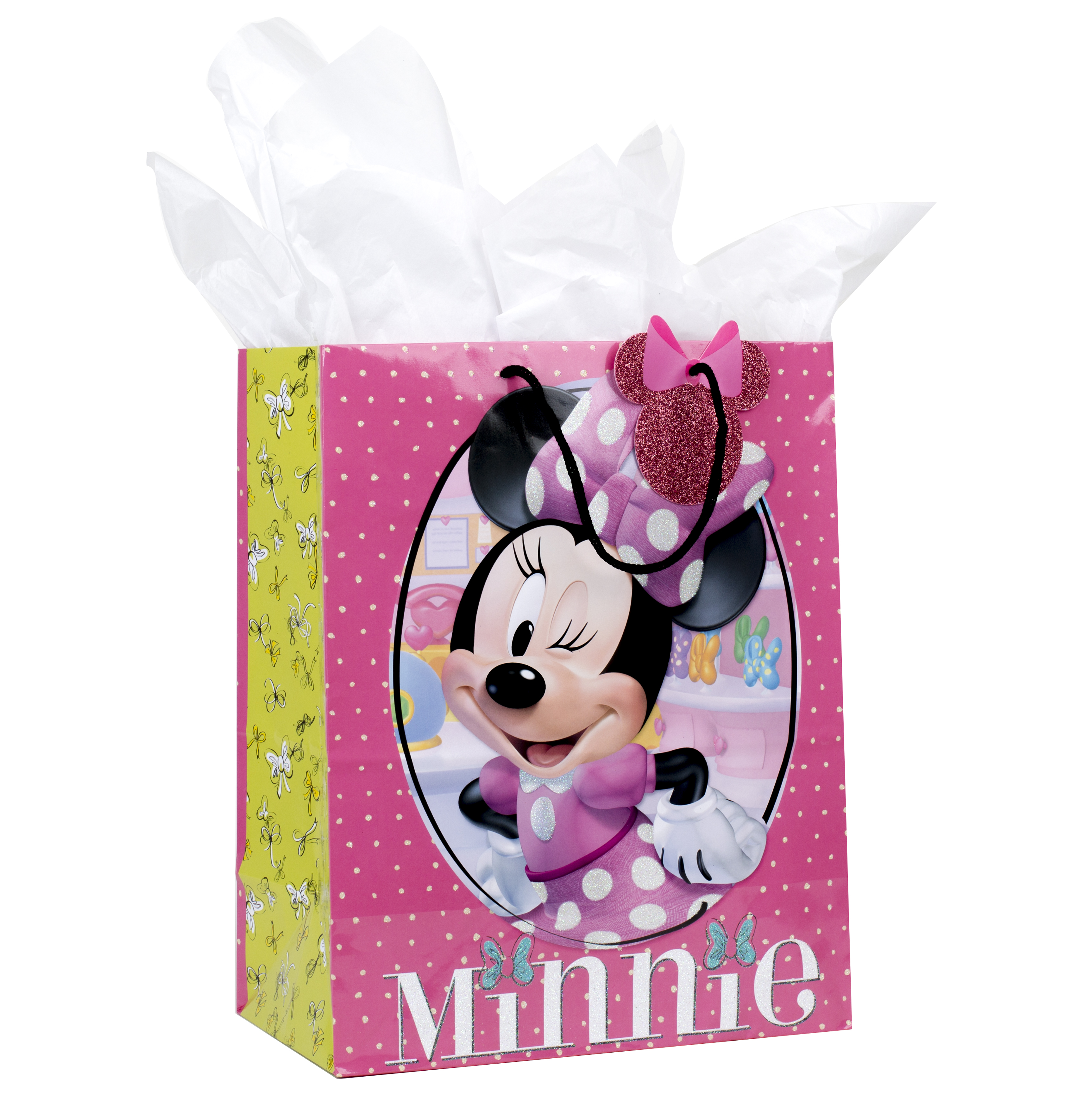 Minnie Mouse Pink and Gold Favor Bags-Custom Chip Bags-Minnie Mouse Birthday-Digital-Printable Minnie Mouse-Printed-Party Bags-Party Favors