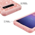 thumbnail image 5 of Mignova Case for Galaxy S10 Plus Case Protective Glitter Case for Women Girls Cute 3 in 1 Heavy Duty Hard Shell Shockproof TPU Case for Galaxy S10 Plus 6.4 inch(Pink), 5 of 7