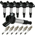 thumbnail image 2 of ECCPP UF561 6 ignition coils wilth 6 iridium Spark Plugs ,for Suzuki Verona 2.5L 2006 UF561,5C1786, E1061, 2 of 6