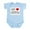 Sky Blue, variant on CafePress - My Heart Belongs To A PIPEFITTER Infant Bodysuit - Baby Light Bodysuit, Size Newborn - 24 Months