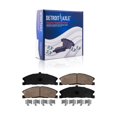 thumbnail image 6 of Detroit Axle - Brake Kit for 13-19 Ford Explorer Police Interceptor Sedan Utility Flex Taurus Special Service Police Sedan Lincoln MKT, 13-16 MKS, Drilled Brake Rotors Brake Pads: 13.86" Rotor, 6 of 7