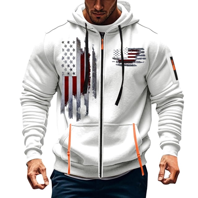 Veste à Capuche à Manches Longues Style Moto pour Hommes avec Poches Zippées pour Tenue Décontractée