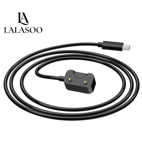 LALASOO Charging Cable for Samsung Galaxy Fit 3 - 100cm Type C Charger Cord Replacement, Fast Charging Smartwatch Accessory, Black