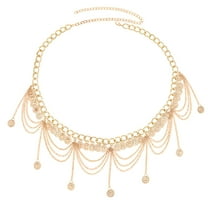 DESIGNICE Fashion Waist Chain Trendy Body Jewelry 1 Set Belly Chain for Women