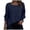 Navy, variant on vigerkar Womens Long Sleeve Tunic Tops Fashion Loose Fit Dressy Tops Pleated Front Crewneck Shirts Business Casual Cute Tee (Brick Red, S)