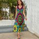thumbnail image 5 of Bohemian Pattern Vestido Sin Mangas Para Mujer, Traje De, Ropa De Cumpleaños, Verano, 5 of 5