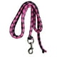 thumbnail image 4 of Cuerda de caballo kusrkot equipo ecuestre correas fuertes 2m rosa y negro, 4 of 8