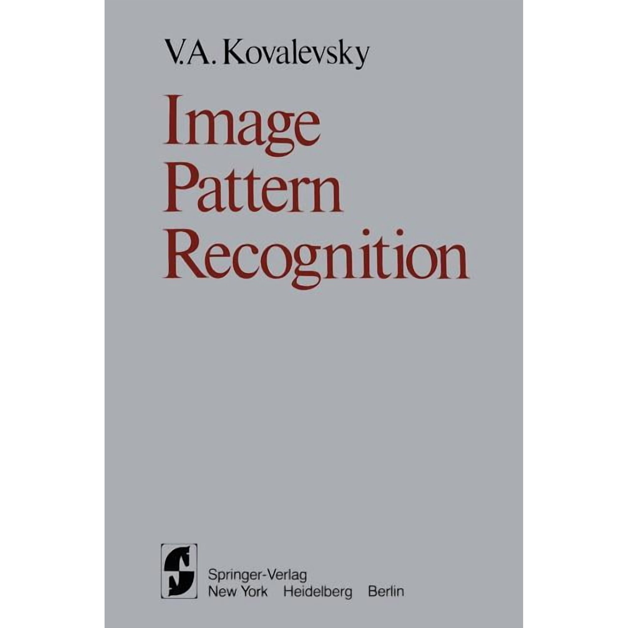 Image Pattern Recognition (Paperback)