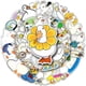 thumbnail image 1 of 50-Pack Cartoon Duck Stickers for Water Bottles, Laptops, Phones, Motorcycles, Guitars, 1 of 4