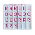 thumbnail image 1 of Single Mahjong Practice Board Compatible With Portable Practice Board With 24 Slots For Mahjong Lovers, 1 of 8