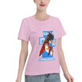 thumbnail image 2 of T-Shirt Basique à Manches Courtes pour Femmes Super Saiyan 04, 2 of 6