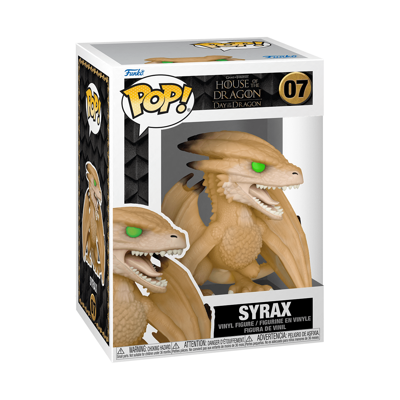 Funko Pop! TV House of the Dragon Syrax Vinyl Figure