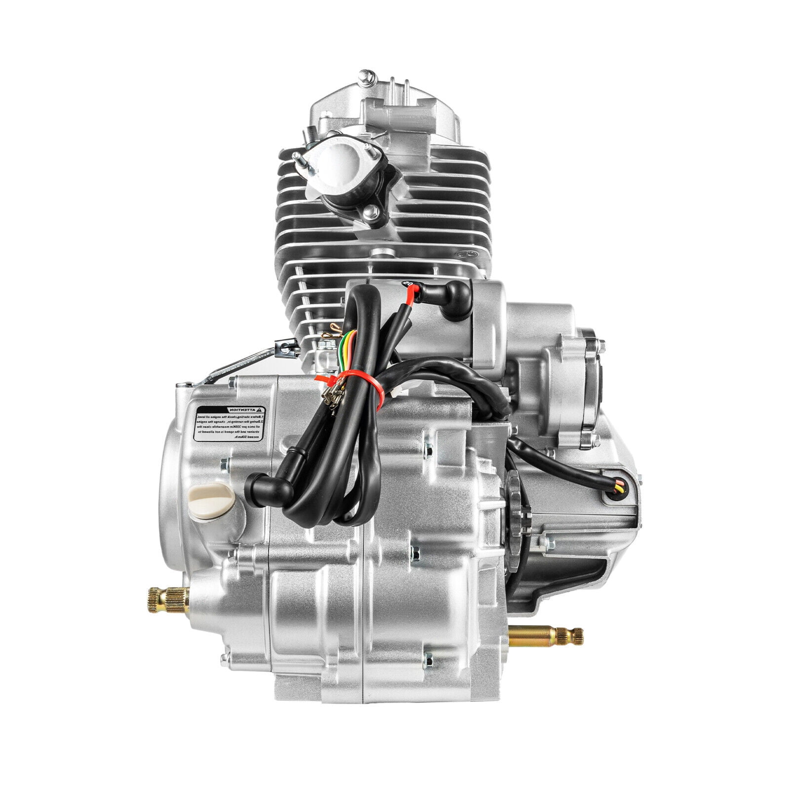 200cc-250cc Vertical Motorcycle Engine 4-stroke 5-Speed with Manual Transmission