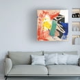 thumbnail image 3 of Jennifer Goldberger 'Primary Motion I' Canvas Art, 3 of 3