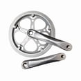 thumbnail image 4 of Siruishop Manivelle de Vélo Haute Résistance Garde de Chaîne Pièces de Réparation de Vélo Argent, 4 of 8