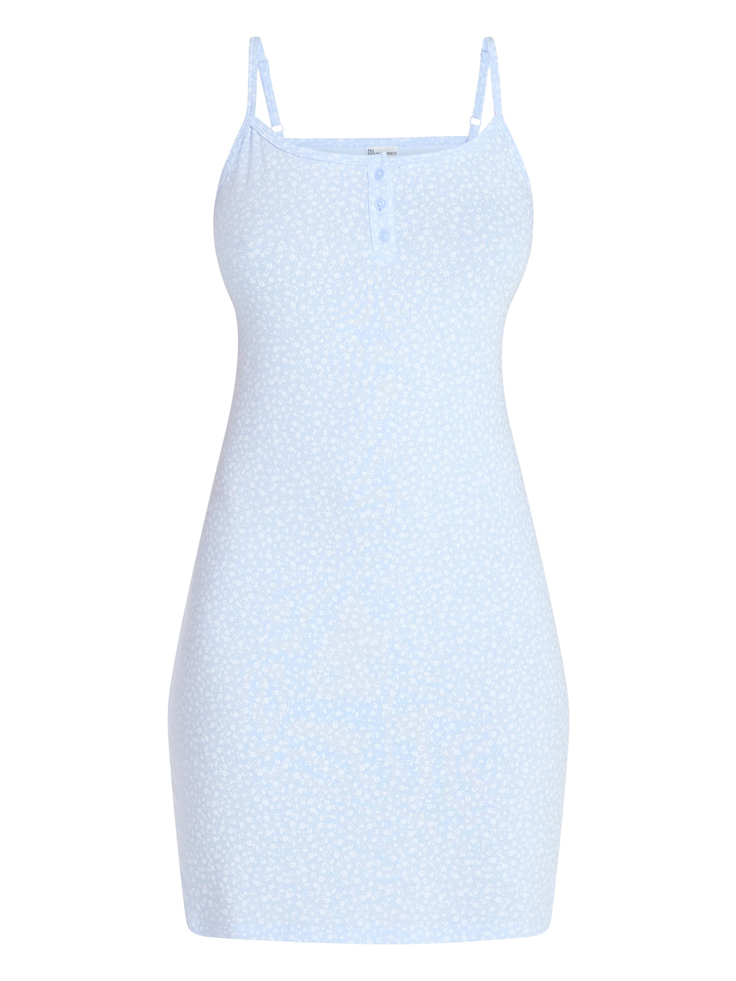 No Boundaries Cloud Core Sleepwear Slip, Women's XS-XXL