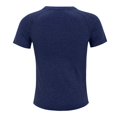 thumbnail image 4 of Vedolay Men Shirts Short Sleeve Men's Casual Cotton Short Sleeve Crew Neck Shirt Unisex Tees T-Shirts,Navy M, 4 of 5