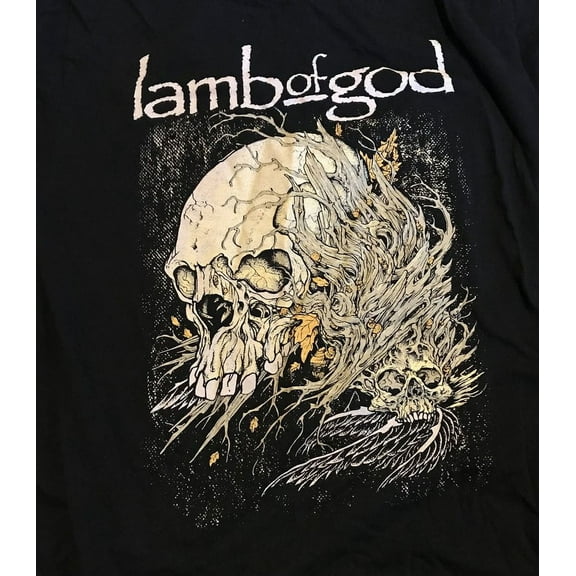 Lamb of God Band World Tour Heavy Cotton Black S-234XL Men Women Tee Shirt SG084