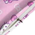 thumbnail image 4 of Hello Kitty Duvet Cover Set 3-Piece Bedding Set Soft Warm And Comfortable Soft Bed Set with 1 Duvet Cover And 2 Pillowcases for Bedroom All Season 90"x90", 4 of 7
