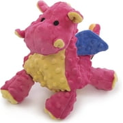 goDog Dragons with Chew Guard, Coral, Large