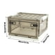 thumbnail image 2 of Baúles de almacenamiento, organizadores y almacenamiento de armario, caja de almacenamiento plegable de plástico, caja de almacenamiento transparente para el hogar, manta de ropa para dormitorio, caja, 2 of 2