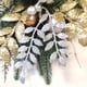 thumbnail image 4 of Corona de escalera de Navidad brillante artificial con decoración de luces de cadena dorado Ndcxsfigh Libre de BPA, 4 of 6