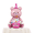 2pcs Pink bear, variant on PTSPLLMY 2pcs Happy Birthday Balloon Big 41" Foil Inflated Mylar Balloons Large Self-sealing Happy Bday Delivery Ballon for Birthday Party Supplies Baby Shower Decorations