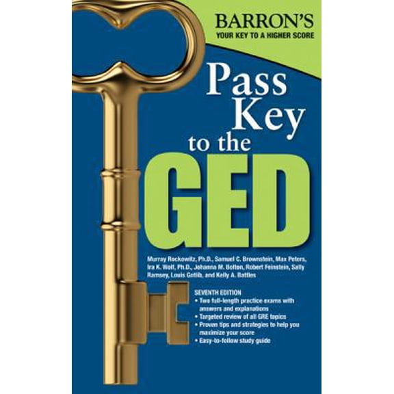 Pre-Owned Pass Key to the Ged (Barron's Pass Key to the GED) (Paperback) 1438000332 9781438000336