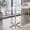 Silver, variant on JUFU 36" Round Glass Bar Table, Bar Height Table with Silver Metal Base, Modern Glass Dining Table for 2-4, Counter Height Kitchen Table for Small Space Apartment