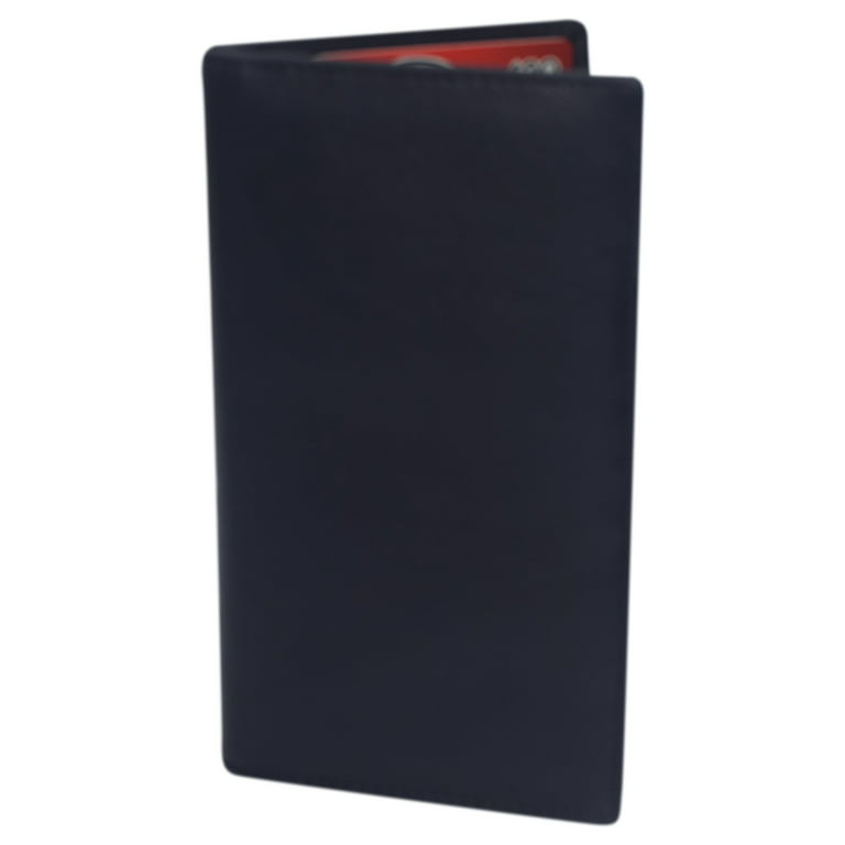 Swiss Marshall RFID Blocking Genuine Leather Mens Long ID 17 Credit Card  Security Wallet Colors 
