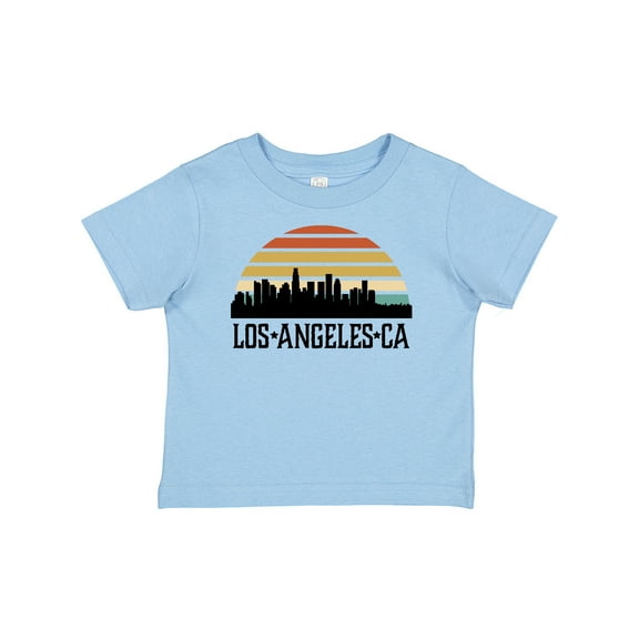 Inktastic Los Angeles California Skyline Retro Boys or Girls Baby T-Shirt