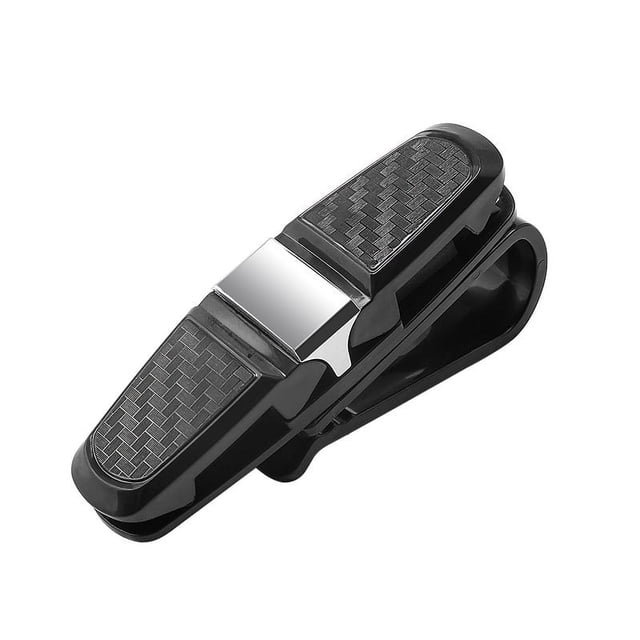 paquete de soporte para gafas de coche con clip para tarjetas, clips para gafas de vehículo,
