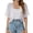 White -CB28, variant on Dwellite Women's Chiffon Bolero Dress Cover Up Summer Shrug Dressy Cardigan Beach Outfits Black XL