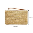 thumbnail image 1 of Sac en Paille pour Femmes, Sac à Main Bohème, Sac de Plage Décontracté d'Été, 1 of 7