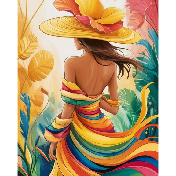 5D Diamond Painting Kits for Adults kids Beginners Paint By Diamond Set Round Full Drill Craft Diamond Art Painting Art Craft Painting Kit-Rainbow Dream (2)