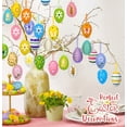 thumbnail image 4 of Scidweet 36PCS Hanging Easter Eggs, 2.36'' Tall Plastic Eggs Easter Decoration for Easter Hunt, Easter Basket Stuffers Fillers, Classroom Prize Supplies, Classroom Gifts for Easter, 4 of 6
