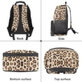 thumbnail image 6 of Yuyamidu Capybara School Backpack for Girls Kids Bookbag for Elementary Middle School, Leopard Print Casual Back Packs Lightweight Bookbag Outdoor Daypack, 6 of 7
