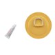 thumbnail image 5 of Almohadilla / en D de material acero inoxidable de 4,3 "para de , balsa, bote, kayak, de surf - Amarillo 110mm DYNWAVEMX Parche de anillo D de acero inoxidable, 5 of 8
