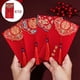 thumbnail image 1 of sobres rojos de año de nuevo, bolsas de papel de chino Hong Bao para ocasión de negocios / tarjeta de invitación / boda / cumpleaños / BLESIY Sobres rojos chinos, 1 of 8