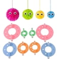 thumbnail image 2 of Herramientas de tejer, juego de pompones, bola de pelusa, aguja para tejedor, Kit de herramientas para manualidades para sombreros, bufandas, ropa, sombreros tejidos, manualidades, 2 of 8
