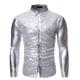 thumbnail image 1 of Camisa estampada de manga larga para hombre: blusa informal estampada, material de poliéster, tallas reales, S-XL, 1 of 3