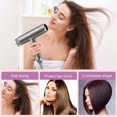 thumbnail image 4 of Gnmfd Ionic Hair Dryer High Power Travel Blow Dryer Lightweight Folding Portable Design with Diffuser and Concentrator Nozzle Fast Drying for Curly Straight Hair Home Salon Use, 4 of 8