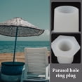 thumbnail image 3 of 2 tapones de silicona para sombrilla de exterior, mesa de patio, tapón para agujero de sombrilla, cuña de playa, 3 of 6