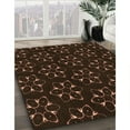 thumbnail image 3 of Ahgly Company Machine Washable Indoor Rectangle Transitional Saddle Brown Area Rugs, 2' x 3', 3 of 7