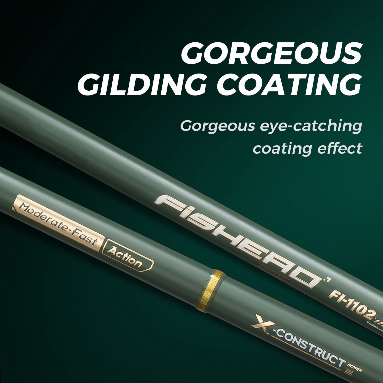 Berrypro Surf Rod Spinning Carbon Surf Fishing Rod（12'-Spinning-2pc）